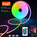 1–5M RGB Neon LED Strip – Tuya App & Remote Control | Waterproof Flexible Light for Home Decor